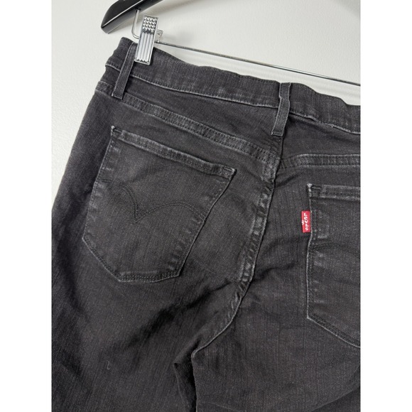 EUC Levi's 511 Slim Tapered Jeans BLACK Mens tag=29x28 Red Tab - Picture 9 of 11